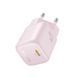 Мережевий зарядний пристрій Baseus PicoGo GaN Fast Charger 1C 45W EU Baby Pink