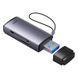 Кардрідер Baseus Lite Series USB-A to SD/TF Card Reader Grey