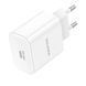 Сетевое зарядное устройство для BOROFONE BA81A single port PD20W charger(EU) White