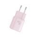 Мережевий зарядний пристрій Baseus PicoGo GaN Fast Charger 1C 45W EU Baby Pink