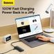 USB-хаб Baseus Lite Series 6-Port Type-C HUB Docking Station (Type-C to HDMI+USB3.0*2+PD+SD/TF) Black