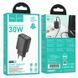 Сетевое зарядное устройство для HOCO N62 Gentle single port PD30W charger (EU) Black