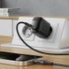 Мережевий зарядний пристрій ACEFAST A112 PD45W GaN single USB-C charger (EU) Black