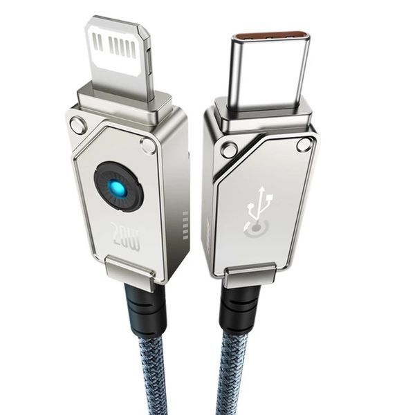 Кабель Baseus Unbreakable Series Fast Charging Data Cable Type-C to iP 20W 2m Stellar White