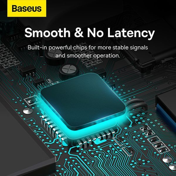 USB-хаб Baseus Lite Series 4-Port Type-C HUB Adapter (Type-C to USB 3.0*4) 25cm Black