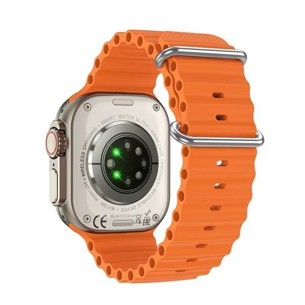 Смарт-часы HOCO Y23 Ultra 51mm. 300 mAh. IP 67 Smart sports watch(call version) Titanium gold