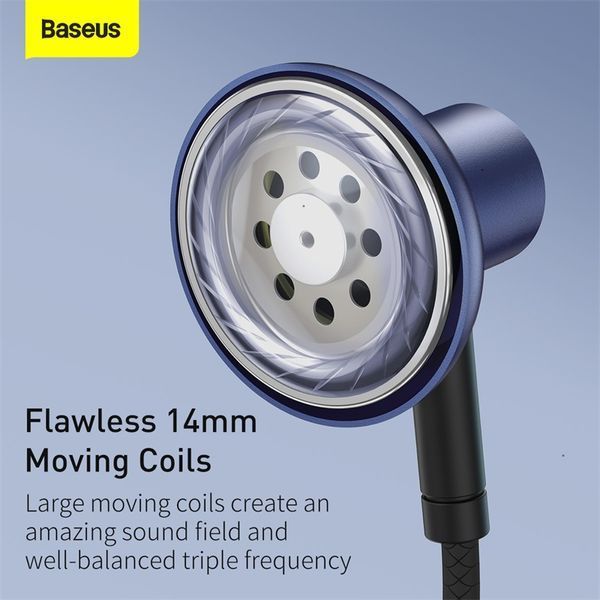 Наушники проволочные Baseus Encok H19 (3.5mm) Black