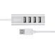 USB-хаб HOCO HB1 4USB Line machine Silver