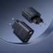 Сетевое зарядное устройство BOROFONE BA98A Ilustre PD30W (2C1A) Charger with digital display (EU) Black