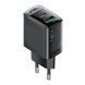 Сетевое зарядное устройство для ACEFAST A98 PD30W GaN (USB-C+USB-A) charger Black