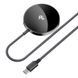 Бездротовий зарядний пристрій ACEFAST E24 QI2 desktop magnetic wireless charger with cable, Metal Gray