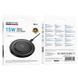 Беспроводное зарядное устройство для BOROFONE BQ40 Crown desktop wireless fast charger Black