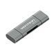 Кардрідер Vention USB3.0 Multi-function Card Reader Gray Metal Type (CCHH0)