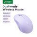 Манипулятор мышь беспроводная UGREEN M331 Multi-mode Wireless Mouse Purple