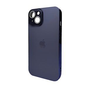 Чохол для смартфона AG Glass Sapphire Frame MagSafe Logo for Apple iPhone 14 Deep Purple