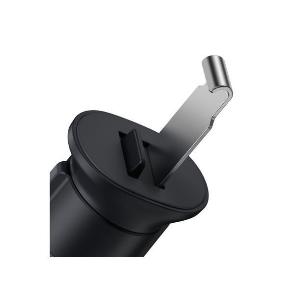 Автодержатель для телефона Baseus Metal AgeⅡ Gravity Car Mount（Air Outlet Version）Dark Grey