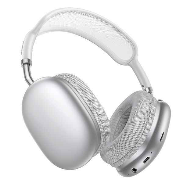 Беспроводные накладные наушники BOROFONE BO36 Tone BT headphones Silver