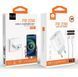 Сетевое зарядное устройство с кабелем WUW-T79L PD 20W USB C charger with type c to type c cable