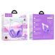 Бездротові накладні навушники HOCO W42 Cat ears BT headphones Purple Grape