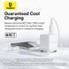 Сетевое зарядное устройство для Baseus Palm Fast Charger 1C 30W EU Moon White