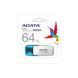 Флеш-накопитель ADATA USB 2.0 AUV 240 64Gb White