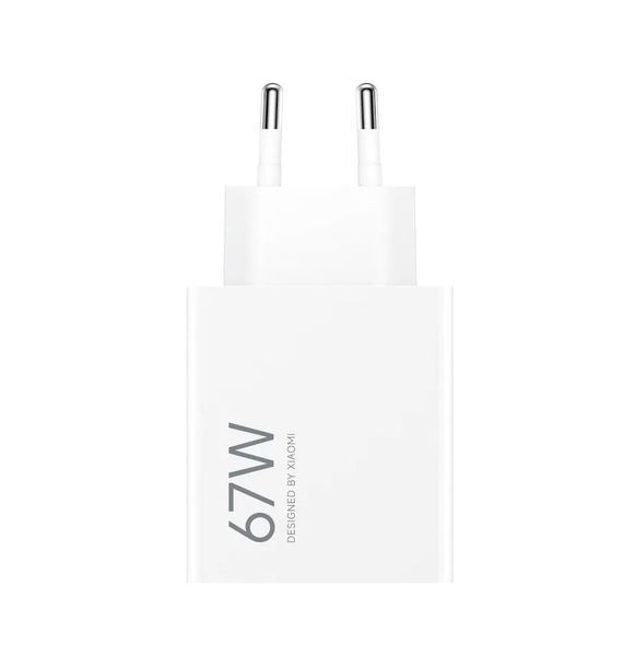 Мережевий зарядний пристрій Xiaomi 67W HyperCharge Combo (Type-A) EU