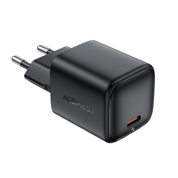 Сетевое зарядное устройство для ACEFAST A136 PD40W mini GaN USB-C fast charger Black