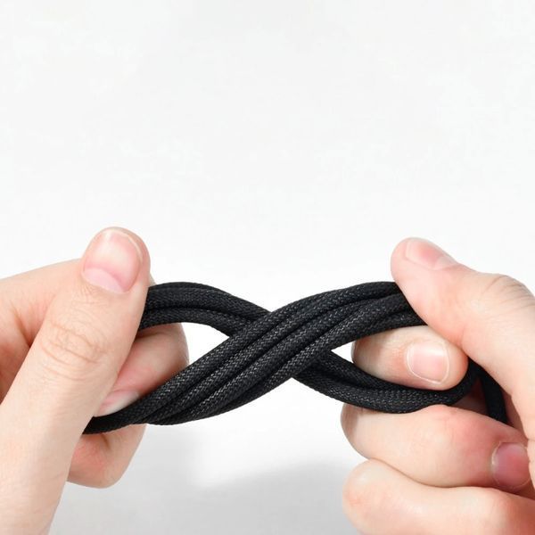 Кабель Baseus Tungsten Gold Fast Charging Data Cable USB to Type-C 100W 2m Black