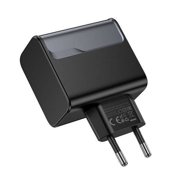 Сетевое зарядное устройство для HOCO CS75A Star Speed ​​PD70W(2C1A) charger midnight black