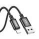 Кабель HOCO X91 Radiance charging data cable for iP(L=3M) Black