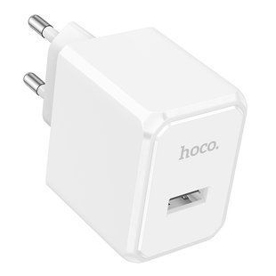 Сетевое зарядное устройство HOCO CS11A Ocean single port charger White
