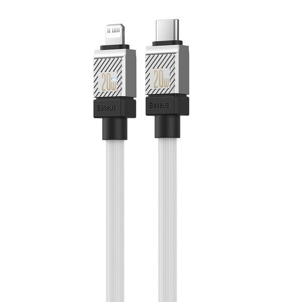 Кабель Baseus CoolPlay Series Fast Charging Cable Type-C to iP 20W 2m White