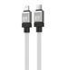 Кабель Baseus CoolPlay Series Fast Charging Cable Type-C to iP 20W 2m White