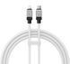 Кабель Baseus CoolPlay Series Fast Charging Cable Type-C to iP 20W 2m White