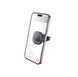 Автотримач для телефона HOCO H72 Crown magnetic car holder (air outlet) Black Metal Gray
