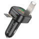 АЗП з FM-модулятором BOROFONE BC43 Flash QC3.0 car BT FM transmitter 18W Black