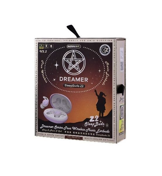 Беспроводные наушники TWS REMAX Dreamer Series True Wireless Music Earbuds SleepBuds Z2 Black