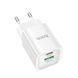 Сетевое зарядное устройство для HOCO C149A Charm PD30W+QC3.0 charger (EU) White