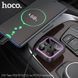 ОЗУ с FM-модулятором HOCO E85 Tiger PD20W+QC3.0 car BT FM transmitter Black