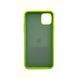 Чехол для смартфона Silicone Full Case AA Open Cam для Apple iPhone 11 Pro Max круглый 24,Shiny Green
