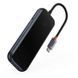 USB-хаб Baseus AcmeJoy 4-Port Type-C HUB Adapter（Type-C to USB3.0*3+Type-C PD&Data *1）Dark Gray