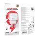 Сетевое зарядное устройство для BOROFONE BAS45A Potential PD30W+QC3.0 charger(EU) White