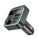 ОЗУ с FM-модулятором HOCO E85 Tiger PD20W+QC3.0 car BT FM transmitter Black