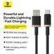 Кабель Baseus Dura Series Fast Charging Cable USB to Type-C 60W 2m Gold+Black