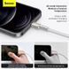 Кабель Baseus Cafule Series Metal Data Cable USB to IP 2.4A 2m White