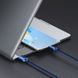 Кабель Baseus Crystal Shine Series Fast Charging Data Cable USB to Type-C 100W 2m Blue