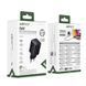 Мережевий зарядний пристрій ACEFAST A134 PD67W mini GaN USB-C fast charger Black