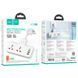 Сетевой фильтр HOCO AC12A Reise 2-position expansion socket(PD30W/1C3A) (8.5 cm) White