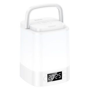 Світильник HOCO HX15 1.5W. 1200 mAh. Smart clock night light White