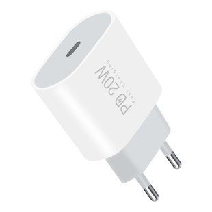 Мережевий зарядний пристрій WUW-C178 1Type-C PD20W white
